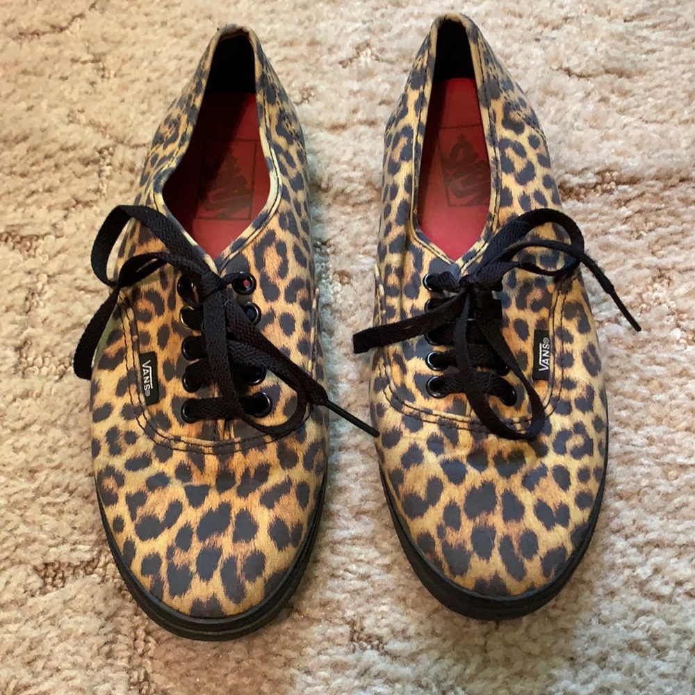 Leopard Print Vans